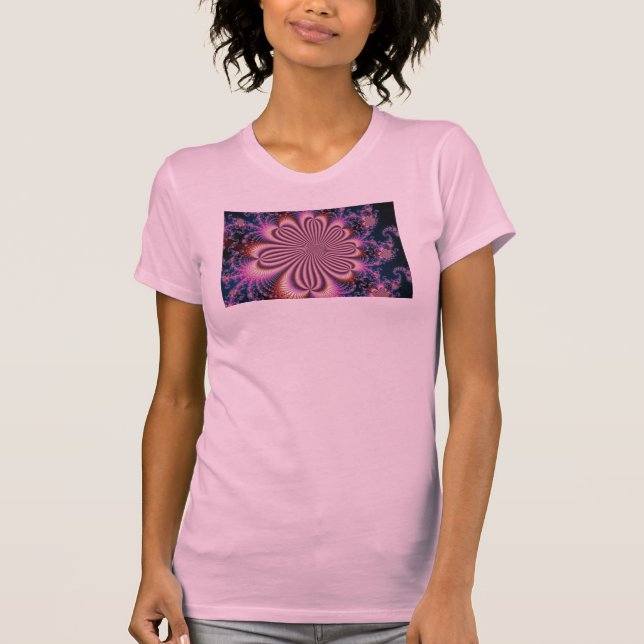 Flower - Fractal T-shirt (Framsida)