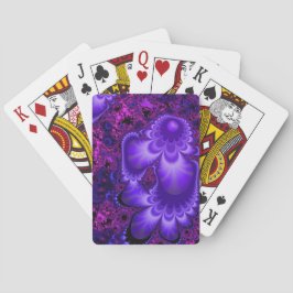 Flower Fractal-uppspelningskort Casinokort