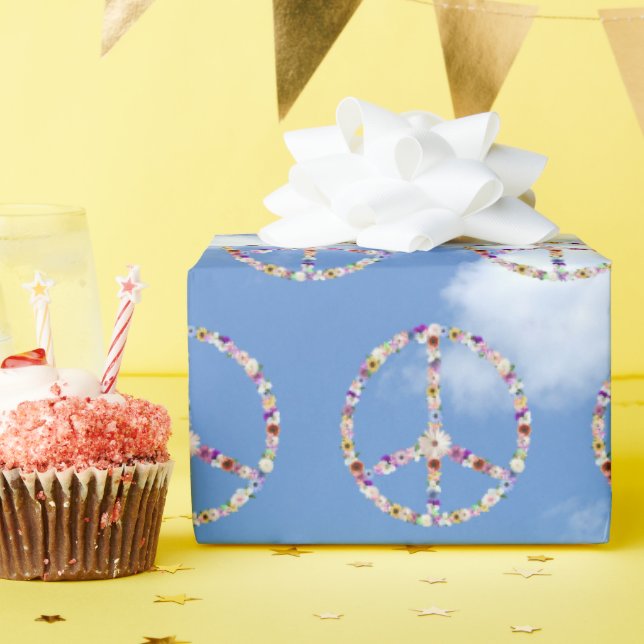 Flower Fredsteckens on Himlar Presentpapper (Födelsedagsfest)