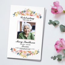 Flower Funeral Order Service Firande of Life