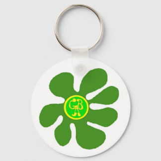 Flower GBA-Logotyp på en Nyckelring