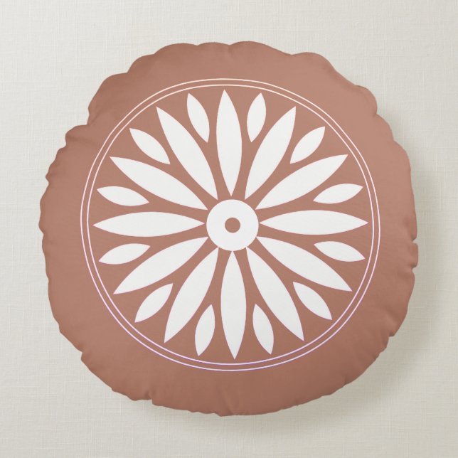 FLOWER GIFT MOM DAUGHTER SISTER TEACHER FRIEND RUND KUDDE (Framsidan)