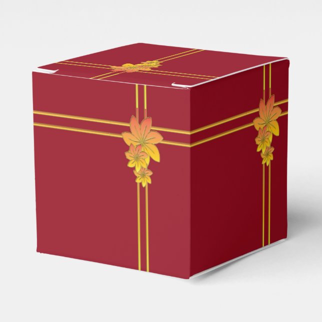 Flower Gift Presentaskar (Framsidan Sidan)