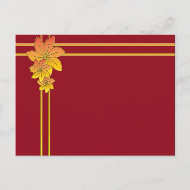 Flower Gift Vykort (Framsida)