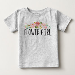 Flower Girl Baby Tee | Bridesmaid