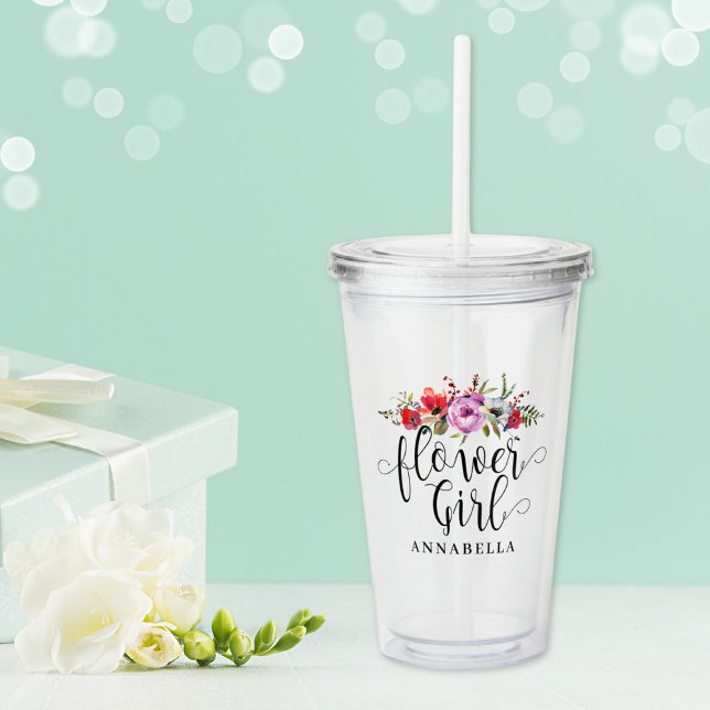 Flower Girl Bouquet Take Away Mugg (Skapare uppladdad)