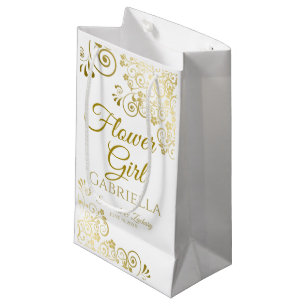 Flower Girl Bröllop Gift Bag Small