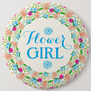Flower Girl Colorful Summer Flower Wand 2 Knapp