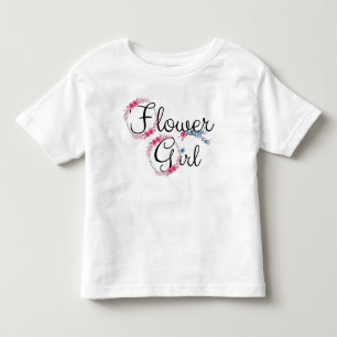 Flower Girl Cute Blommigt Tröja