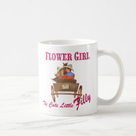 Flower Girl Gift, Coffee Mugg Bröllopsfest-gåva
