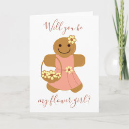 Flower Girl Gingerbröd | Kort