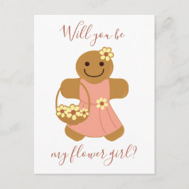Flower Girl Gingerbröd | vykort