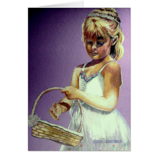 Flower Girl Hälsningskort