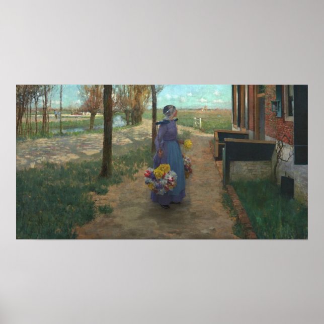 Flower Girl in Holland Poster (Framsidan)