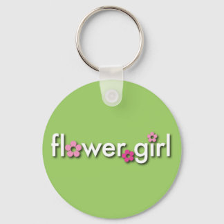 Flower Girl Keychain Nyckelring