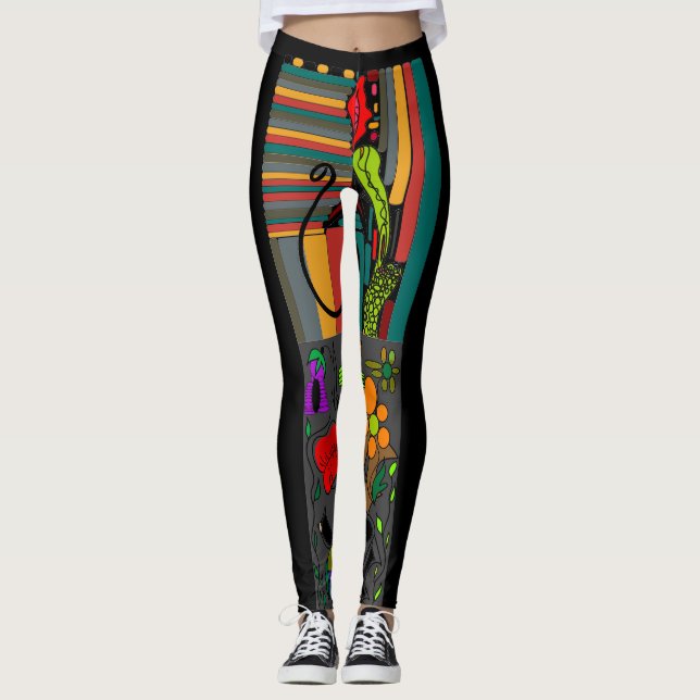 Flower Girl Leggings (Framsida)