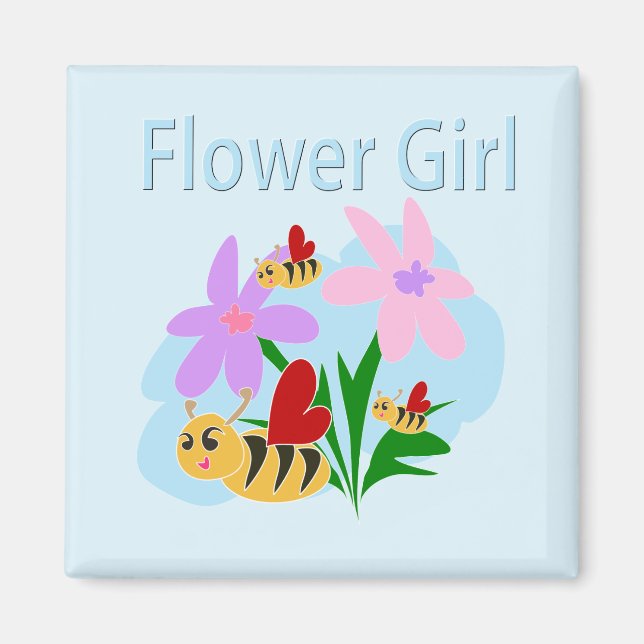 Flower Girl Magnet (Framsidan)