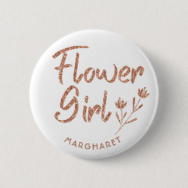Flower Girl Möhippa pin Knapp