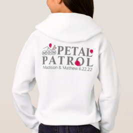 Flower Girl Petal Patrol Sweat Shirt T Shirt