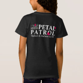 Flower Girl Petal Patrol T Shirt