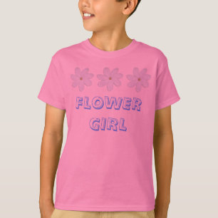 Flower Girl Shirt - Anpassad Tee Shirt