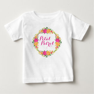 Flower Girl Shirt Petal Patrol-skjorta Blommigt an Tee Shirt