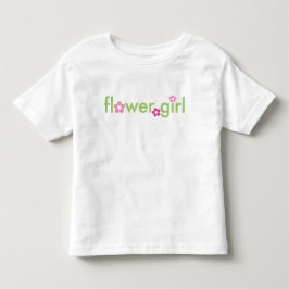 Flower Girl - Småbarn T-Shirt