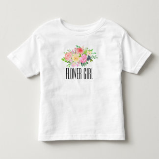 Flower Girl Småbarn Tee Kids Flower Girl T-shirt