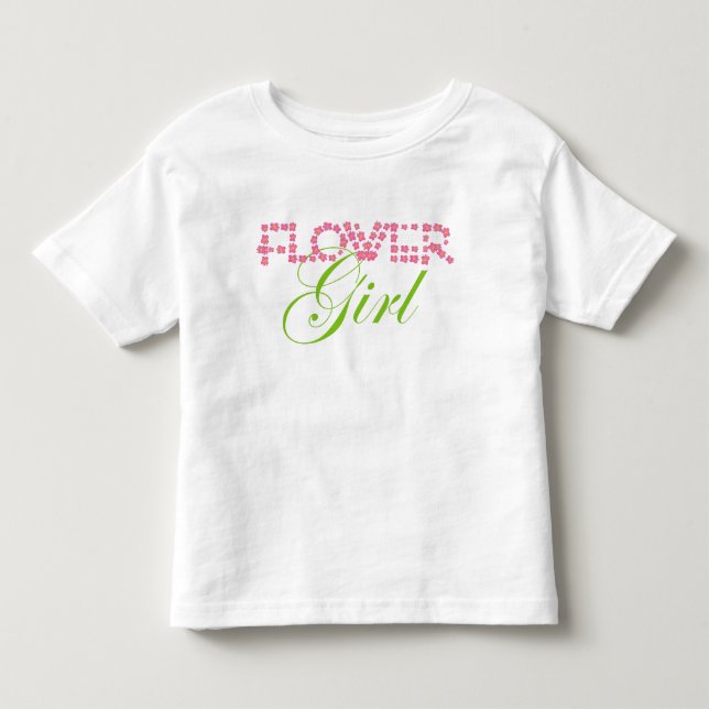 Flower Girl T-shirt (Framsida)