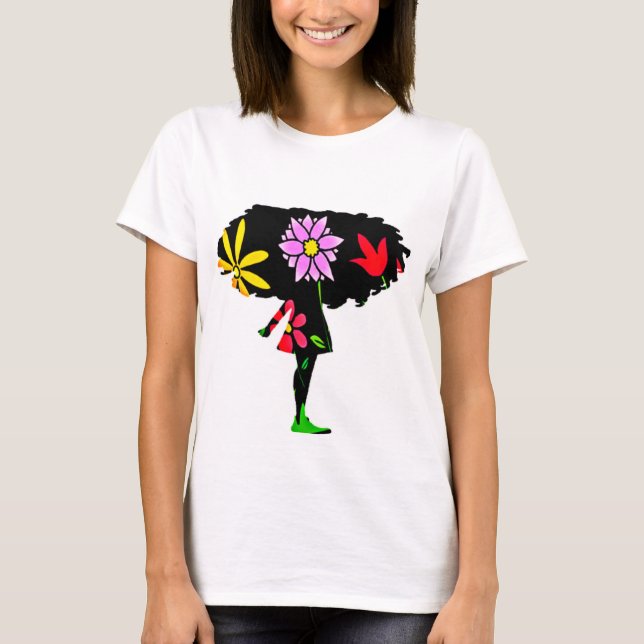 Flower Girl T Shirt (Framsida)