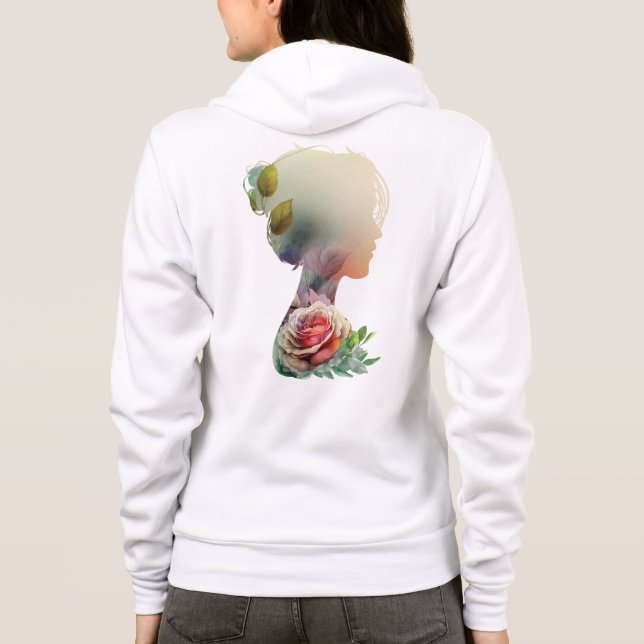Flower Girl T Shirt (Baksida)