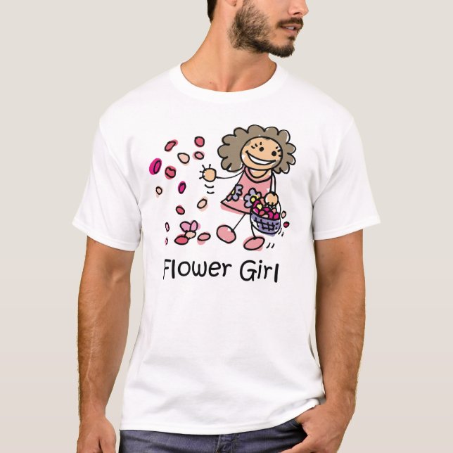 Flower Girl t-shirt (Framsida)