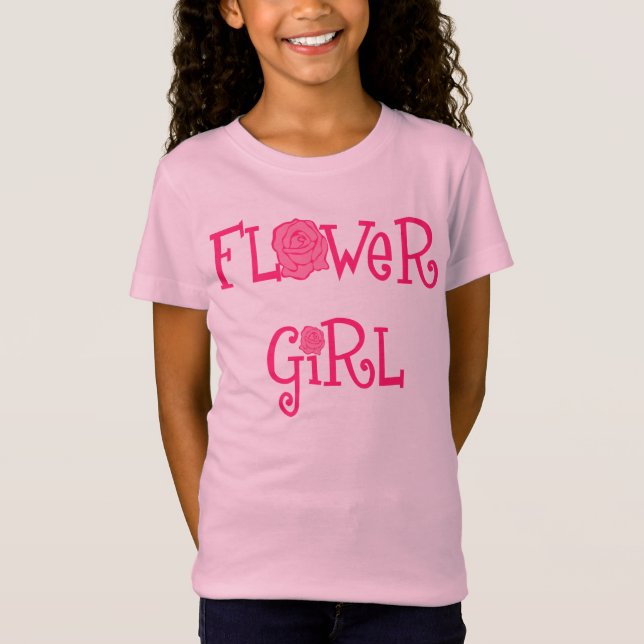 Flower Girl Tee (Framsida)