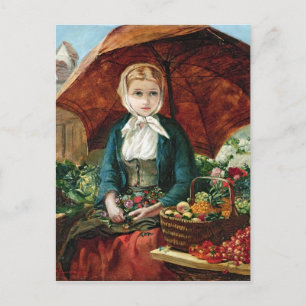 Flower Girl Vykort