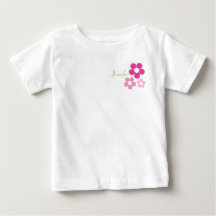 Flower Girl with Namn - Infant T-Shirt