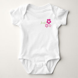 Flower Girl with Namn - Infant T Shirt