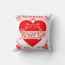 Flower Girl's Cushion Reserved for the Flower Girl Kudde