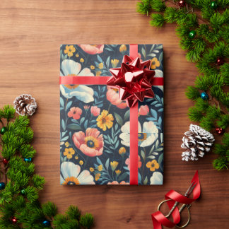 Flower Glossy Presentpapper