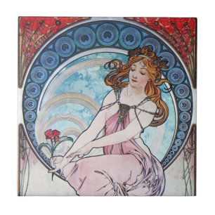 Flower Goddess Kakelplatta