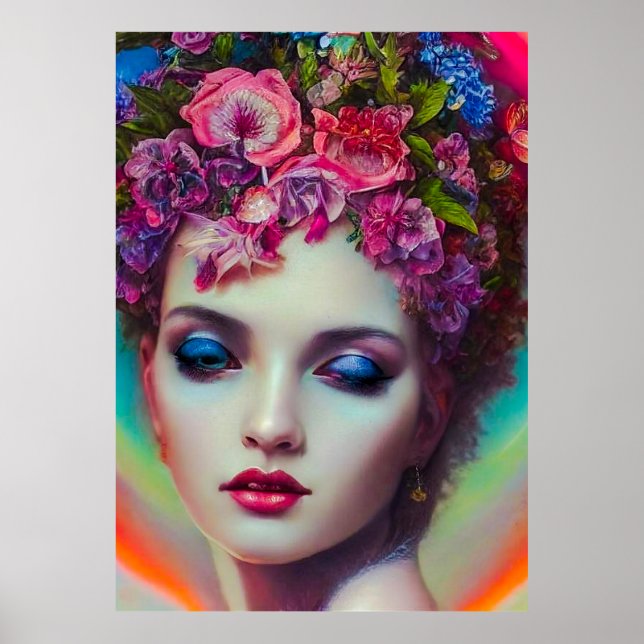 Flower Goddess Poster (Framsidan)