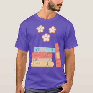 flower growing from book grow mind grow yourself t shirt