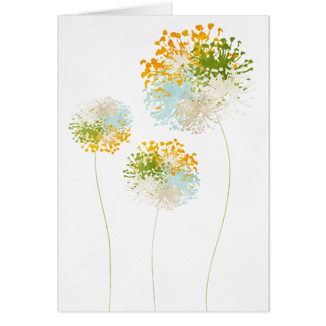 Flower Hälsningskort (Framsidan)