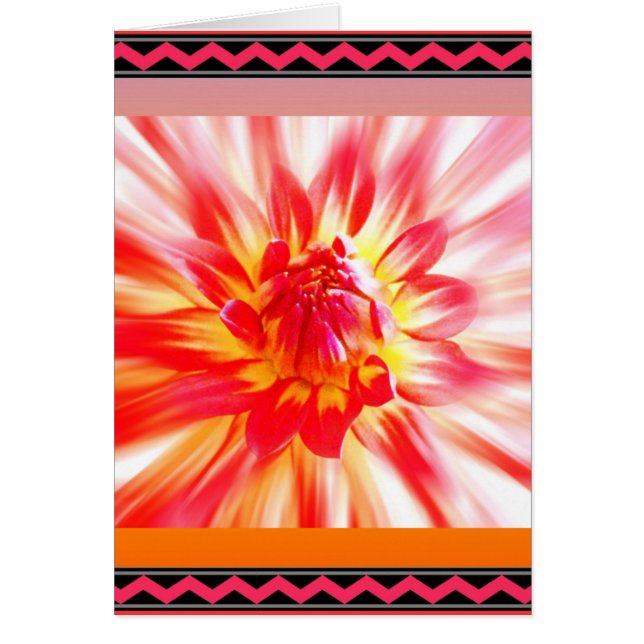 Flower Hälsningskort (Framsidan)