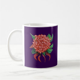 Flower Hand plockade Waratah Kaffemugg