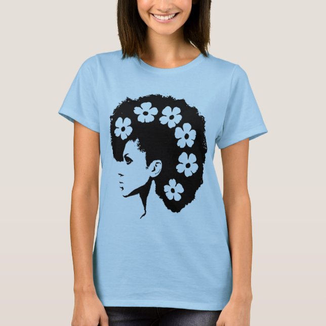 Flower Hawk Tee Shirt (Framsida)