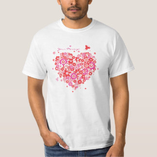 Flower Heart 1 Shirt Tee
