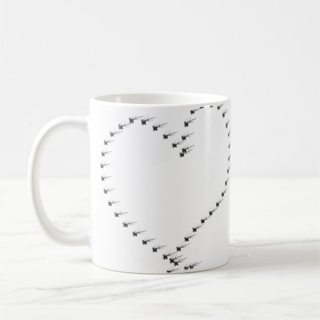 Flower Heart Mugg (Vänster)