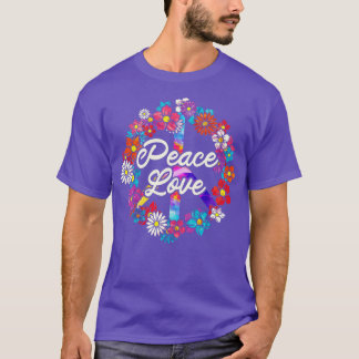 Flower Hippie Fredstecken 1 T Shirt