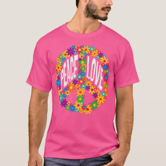Flower Hippie, Fredstecken T Shirt