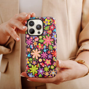 Flower Hippie iPhone   60-tal Hippie iphone case-M